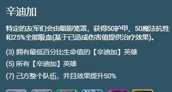 云顶之弈S6双城之战装备合成表详解（全新装备加入，为你的阵容添彩）