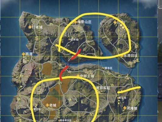 荒野行动最佳蹲点位置详解（以荒野行动怎么蹲人为主题的攻略）
