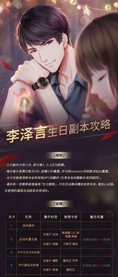 《以恋与制作人》元宵节钻石花费详解（计算钻石消耗一览，提前做好准备）