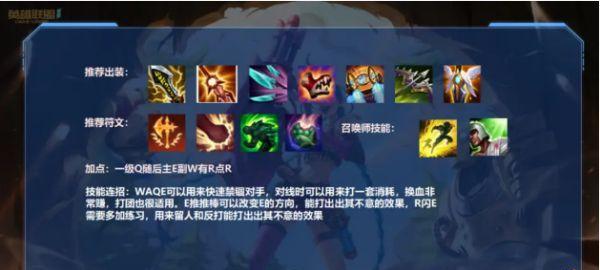 全面攻略（职业选手如何选择下路对线出装？）