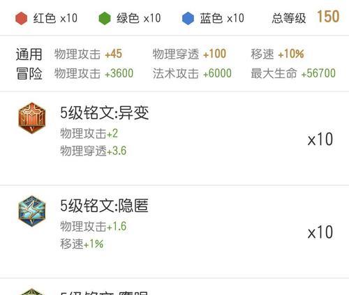 《关羽出装铭文和教学攻略》（高效游走，无敌武将！）