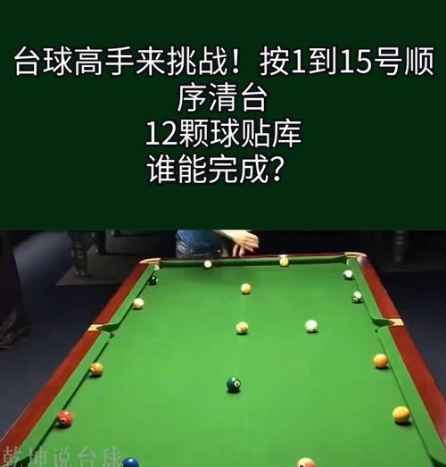 挑战台球游戏关卡攻略（从新手到高手，教你突破关卡难题，提升台球技巧）